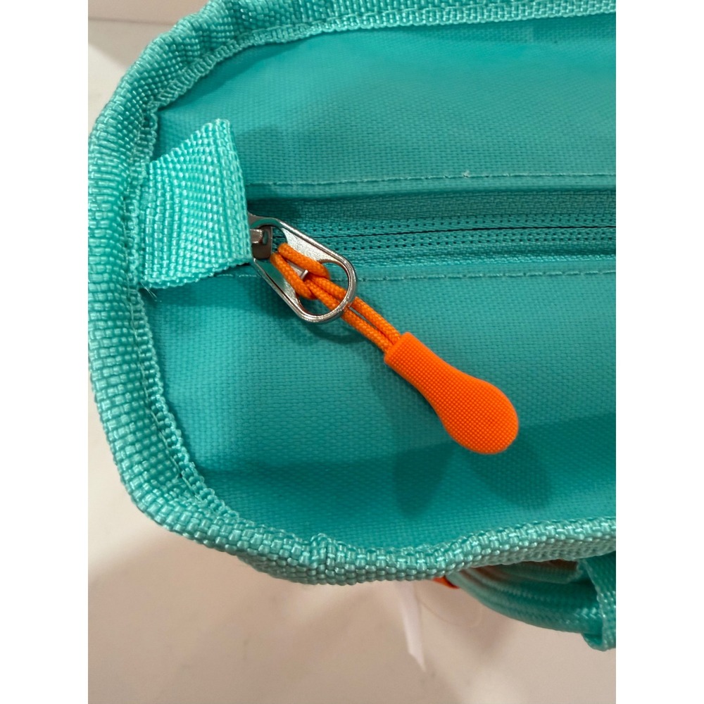 Neutrogena Branded Insulated Cooler Tote Bag Orange and Teal Summer BeachBag NEW - Picture 5 of 9